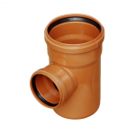 Lauko kanaliz. PVC tri&scaron;akis 160x160/90&deg;