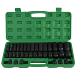 ⬡ 1/2" Smūginių galvučių rinkinys 8-32mm 35vnt. (CL105435, CHANGLU TOOLS)