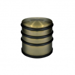 Durų atrama Barcz, žalvario spalvos, 7 x 8 cm