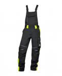 Darbinis puskombinezonis Ardon, juoda/geltona, XXL dydis