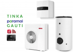 &Scaron;ilumos siurblys Oras-Vanduo Ariston Nimbus R32, Flex, 80 S Net 11.74 kW, su 190l vandens &scaron;ildytuvu ir Wi-Fi