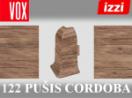 Grindjuostė termoplasto Vox, (122) pu&scaron;is cordoba | Kampas SMART FLEX / IZZI, i&scaron;orinis