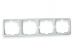 Keturvietis rėmelis VILMA LX200, baltos spalvos
