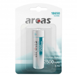Arcas Įkraunamas elementas Li-ion 18650 3.7V B1 2500 mAh, ARCAS, 1 vnt.