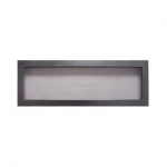 Grotelės židiniui HEARTH, 170 x 490 mm