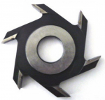 Diskinė griovelių FREZA Belmash D125x32x4 (i&scaron;orinis diametras (skersmuo) 125 mm, vidinis standartinis- 32 mm,  6- su kietmetalio galiukais