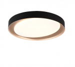 ZETA LED CEILING LAMP BLACK/GOLD