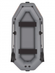 Pripučiama valtis Kolibri K-300CT, pilka, dugnas Air/deck