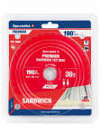 Specialist+ Pjovimo diskas 190x36Tx30mm, Sandwich PREMIUM, SPECIALIST+