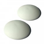 Durų atrama A-80013-W2 (silikonas) klijuojama 2vnt. Aspro | balta &empty;60mm, h-12mm