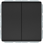 Jungiklis VILMA ST150, 2 klav., mat. juodos spalvos