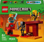 LEGO&reg; Minecraft The Nether Lava Battle 21266, 99 vnt.