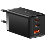 Įkroviklis Baseus CCGP120201 2xUSB Type C/1xUSB, 1m, 65W