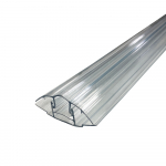 Universalus sujungimo profilis Isik Click, 4-10 mm, plastikinis, skaidrus - 2 m