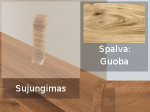 Grindjuostė termoplasto Vox, (73) guoba | Sujungimas SMART FLEX / IZZI
