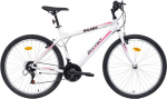 Dviratis miesto Bottari Milano, 26 ", baltas/rožinis