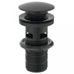 Ideal Standard Click - Clack dugno vožtuvas 1 1/4&rdquo; (32 mm), matinė juoda