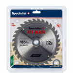 Specialist+ SPECIALIST+ pjovimo diskas, 185x32Tx30/20/16 mm