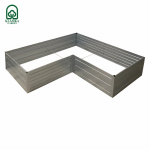 Modulinė pakelta lysvė KLASIKA GARDEN L-forma - RAL 7016