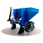 Bulvių sodinamoji 2-vagų minitraktoriams (PRIKABINAMAS 3 TA&Scaron;KAI) (KS12)