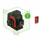 Lazerinis nivelyras BMI multiLASER 3D G (komplektas su imtuvu)