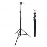 Sulankstomas Stovas infuzijoms KASMAN STS-N32 Pole, nerudyjančio plieno, 4-ių kablių