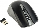Belaidė kompiuterio pelė GEMBIRD MUSW-4B-04, juoda, pilka
