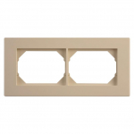 Dvivietis rėmelis VILMA XP500, dramblio kaulo spalvos