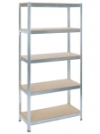 Sandėliavimo lentyna PRACTO Heavy Duty, 90 x 40 x 180 cm, 5 lentynos, apkrova 175 kg