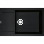 Granitinė plautuvė Franke Maris, MRG 611-78 XL, Juoda matinė