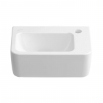 Mažas praustuvas Laufen PRO A  36 x 25 cm, su 1 anga mai&scaron;ytuvui de&scaron;inėje