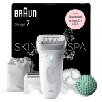 Epiliatorius Braun Silk&bull;&eacute;pil 7 SkinSpa SE7-081, balta