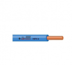 Laidas PV-1/H07V-U, 1 x 1,5 mm&sup2;, mėlynas, 100m