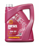 Automobilio variklio tepalas Mannol Diesel TDI, 5W-30, 5 l