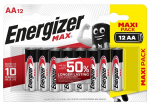 Elementai ENERGIZER MAX AA/LR06, 1.5V, 12vnt.