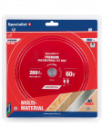 Specialist+ Pjovimo diskas 260x60Tx30mm, Multimaterial PREMIUM, SPECIALIST+