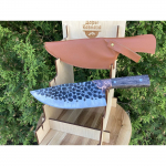 Lauko virtuvės &scaron;efo peilis su medine rankena