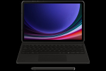 DX725UB Book Cover Keyboard Samsung Galaxy Tab S9/S9 FE/S10 FE/S10 Lite, Black