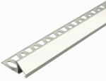 Profilis aliumininis A tipo 250 cm FLI | 12 mm, sidabrinis anoduotas (A-FLA12-01-250)
