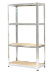 Sandėliavimo lentyna ATLAS OPTIMA, 148 x 80 x 40 cm, 4 lentynos