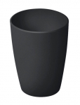 Puodelis 1705108046RK, 250 ml, 7.8 cm, plastikas, juoda