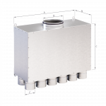 Garsą slopinanti kolektorinė dėžė 12x75x160