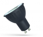 LEMPUTĖ LED GU10 6W 450LM 3000K 38 JUODOS SPALVOS