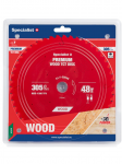 Specialist+ Pjovimo diskas 305x48Tx30mm, Wood PREMIUM, SPECIALIST+