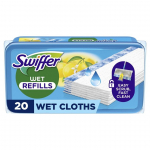 Swiffer Sweeper Moist Grindų &Scaron;luostės, 20 vnt
