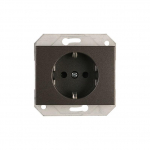 Ki&scaron;tukinis lizdas VILMA XP500, su įž., antracito spalvos