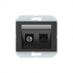 Antenos ir kompiuterio VILMA XP500, antracito spalvos