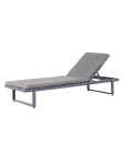 Gultas CL-23-9 SUN LOUNGER, pilkas, 195 cm x 63 cm x 26 cm