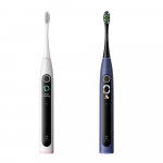 Oclean X Lite Duo Set Dark Blue & Grey Elektrinių dantų &scaron;epetėlių rinkinys