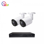 5MP Bullet kamerų INOVISION VAI2047HK 24 Color spalvotas naktinis matymas + Hikvision 7604NI įra&scaron;ymo įrenginys + 20m laidai komplektas